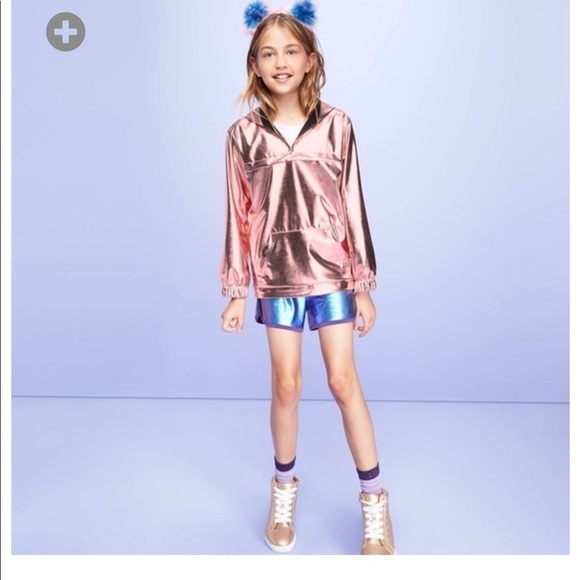 Girls Windbreaker JacketRose Gold